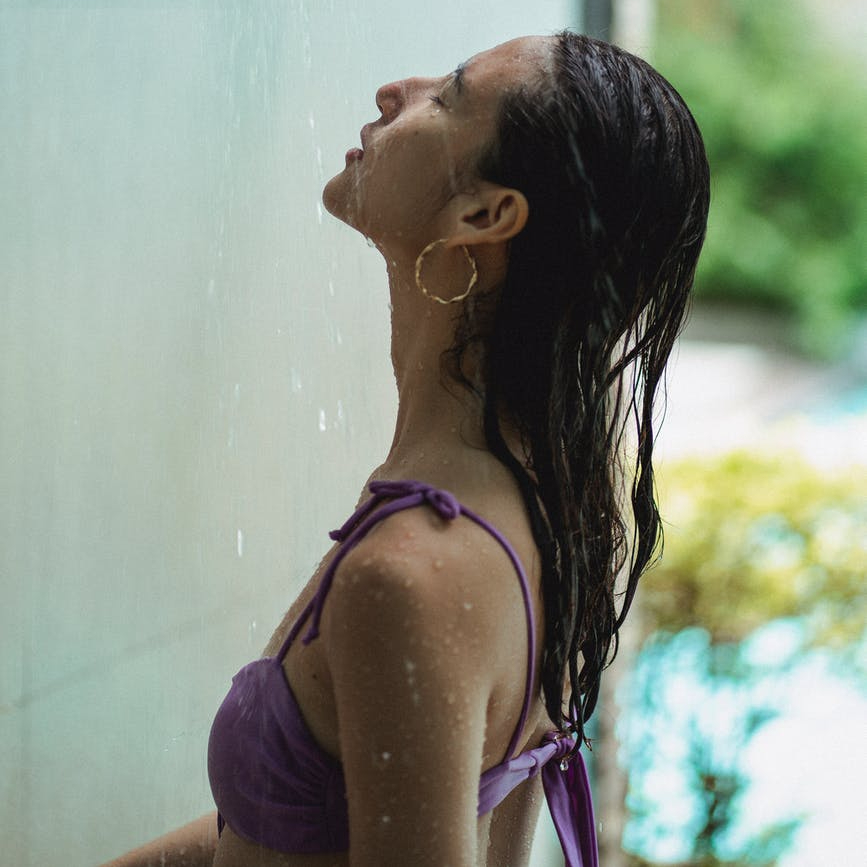 Do you wash your hair or your body first?