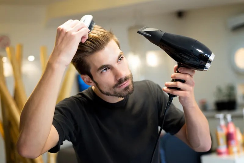 Do you blow dry your hair?
