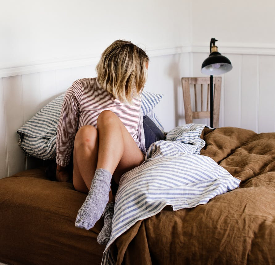 Do you sleep with socks on?