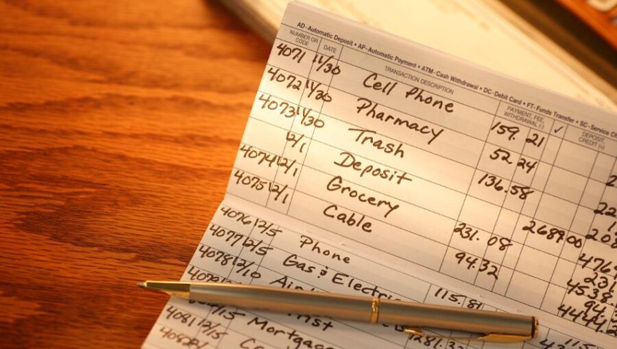 Do you balance your checkbook in the register?