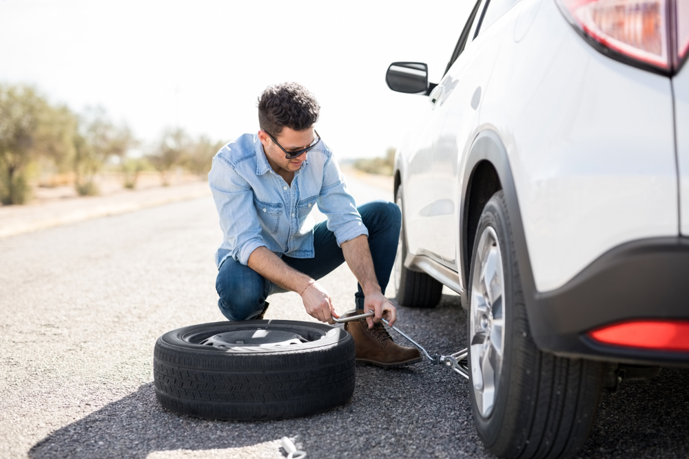 Have you ever changed a flat tire?