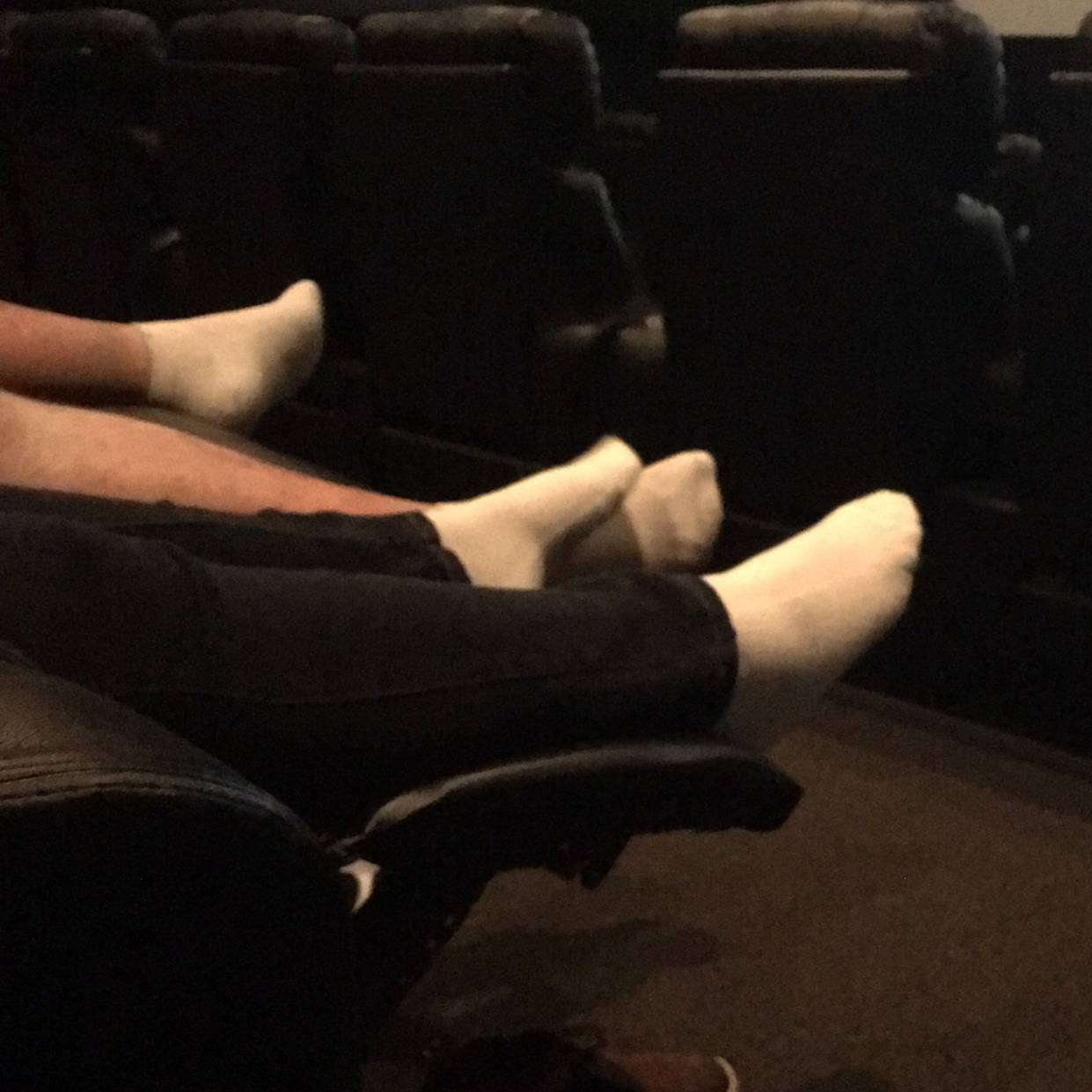 Do you take your shoes off at a movie theater?